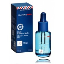Raseerimis- ja habemeõli Clarins Men Shave + Beard Oil, 30 ml
