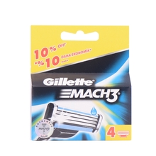 Gillette Mach3 vahetusterasid, 4 tk