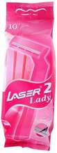 Ühekordsed raseerijad naistele Laser Twin II, 10 tk