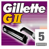 Žiletiterad Gillette GII, 5 tk