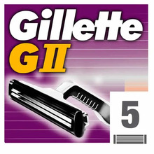 Žiletiterad Gillette GII, 5 tk