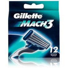 Raseerimisterad Gillette Mach3, 12tk