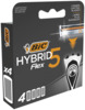 Raseerija terad Bic Hybrid Flex 5, 4 tk