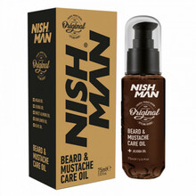 Habeme ja vuntside hooldusõli Nishman Beard & Mustache Care Oil, 75 ml