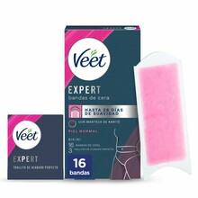 Depilatsiooniribad Veet Expert Bikini, 16 tk
