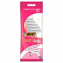 Ühekordsed raseerijad Bic Twin Lady, 5 tk