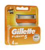 Raseerimispead Gillette Fusion, 4 tk 7702018851294