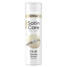 Raseerimisgeel Gillette Satin Care Olay Vanilla Dream, 200 ml