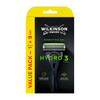 Raseerija Wilkinson Sword Hydro 3 vahetatavate teradega, 1 tk