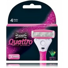 Raseerimisterad naistele Wilkinson Sword Quattro, 3 tk