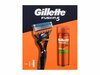 Raseerimiskomplekt Gillette Fusion5, 1tk + Fusion Shaving Gel Sensitive 200 ml