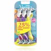 Gillette Simply Venus 3 Plus Yellow ühekordsed raseerijad, 6 tk
