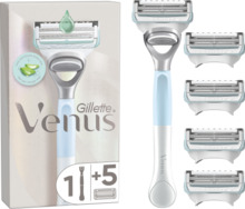 Raseerija Gillette Venus For Pubic Hair&Skin vahetatavate teradega, 5 tk
