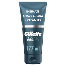 Raseerimisgeel ja puhastusvahend intiimsetele kehaosadele Gillette Body & Intimate, 177 ml