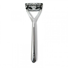 Kolme teraga raseerija Leaf Shave The Leaf Pivoting Head Razor, Chrome