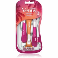 Ühekordsed raseerijad Gillette Venus Smooth Miami, 3 tk