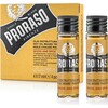 Kuum õli habeme hoolduseks Proraso Wood & Spice, 4x17 ml