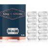 Vahetusterad Gillette King C. Double Edge, 10 tk