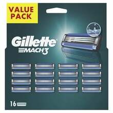 Raseerimisterad Gillette Mach3, 16 tk