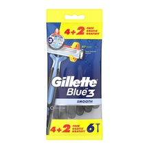 Ühekordsed raseerijad meestele Gillette Blue 3 Smooth, 6 tk