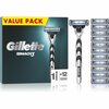 Raseerimiskomplekt Gillette Mach3: raseerija, 1 tk + vahetusterasid, 12 tk