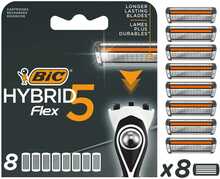 Vahetusterasid BIC FLEX5 Hybrid, 8 tk