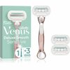 Raseerija ja vahetusterad Gillette Venus Sensitive Rose Gold, 3 tk