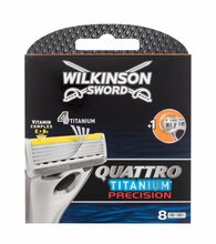 Raseerija terad Wilkinson Sword Quattro Titanium Precision, 8 tk