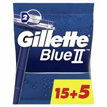 Ühekordsed raseerijad meestele Gillette Blue II, 20 tk