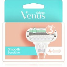 Raseerija vahetatavad pead Gillette Venus Smooth Sensitive, 4 tk