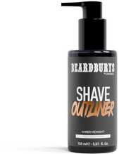 Raseerimisgeel Beardburys Amber Midnight Precision Shaving Gel Outliner, 150 ml