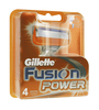 Raseerimisterad Gillette Fusion Power meestele, 4 tk