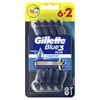 Ühekordsed pardlid Gillette Blue 3 Comfort, 6 + 2 tk