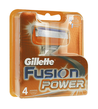 Raseerimisterad Gillette Fusion Power meestele, 4 tk