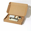 Komplekt ühe teraga raseerijaga Leaf Shave Twig Single Edge Kit Mercury