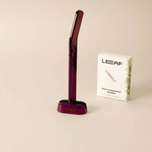 Raseerimiskomplekt näo ja kulmude jaoks Leaf Shave Dermaplaner Kit Fig