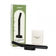 Raseerimiskomplekt näo ja kulmude jaoks Leaf Shave Dermaplaner Kit, Black