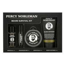 Habeme hoolduskomplekt Percy Nobleman Beard Survival Kit, 1 tk