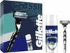 Raseerimiskomplekt: raseerija Gillette Mach3 + Series, 100 ml