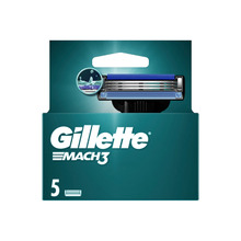 Raseerija terad Gillette Mach3, 5 tk