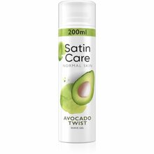 Raseerimisgeel naistele Gillette Satin Care Avocado Twist, 200 ml