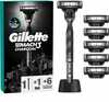 Raseerija Gillette Mach3 Charcoal, 6 tk