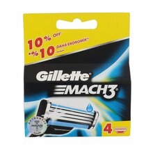 Žiletitera Gillette Mach 3, 4 tk