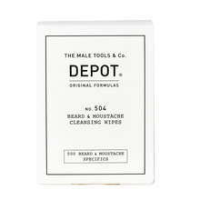 Puhastuslapid Depot Beard & Moustache Specifics No. 504, 12 tk