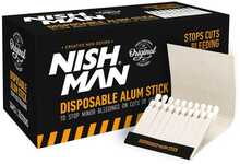 Ühekordsed alumiiniumpliiatsid Nishman Disposable Alum Stick, 24x20 mm, 24 tk