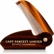 Kokkupandav taskukamm vuntsidele Captain Fawcett Folding Pocket Moustache Comb, 1 tk