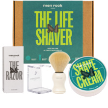 Raseerimiskomplekt kahepoolse žiletiga Men Rock The Life Shaver Sicilian Lime, 1 tk