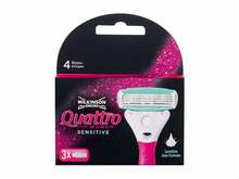 Raseerimisterad Wilkinson Sword Quattro For Women Sensitive, 3 tk