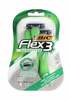 Ühekordsed raseerijad BIC Flex 3 Sensitive, 3 tk