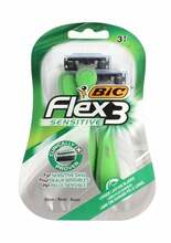 Ühekordsed raseerijad BIC Flex 3 Sensitive, 3 tk